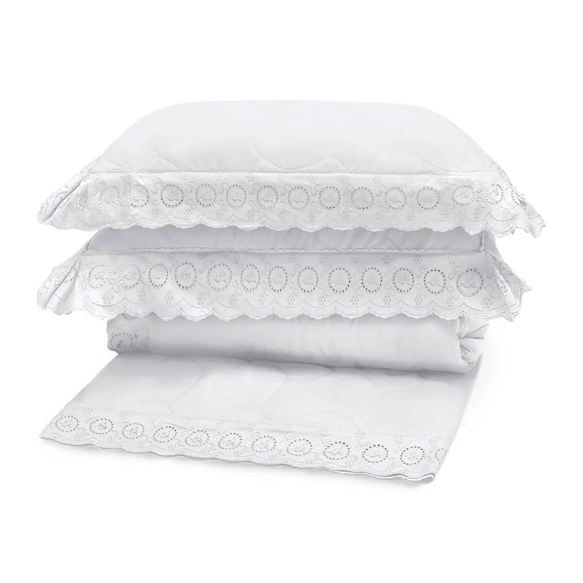 Kit Cobre Leito Buettner Sonata com Renda - Image 2