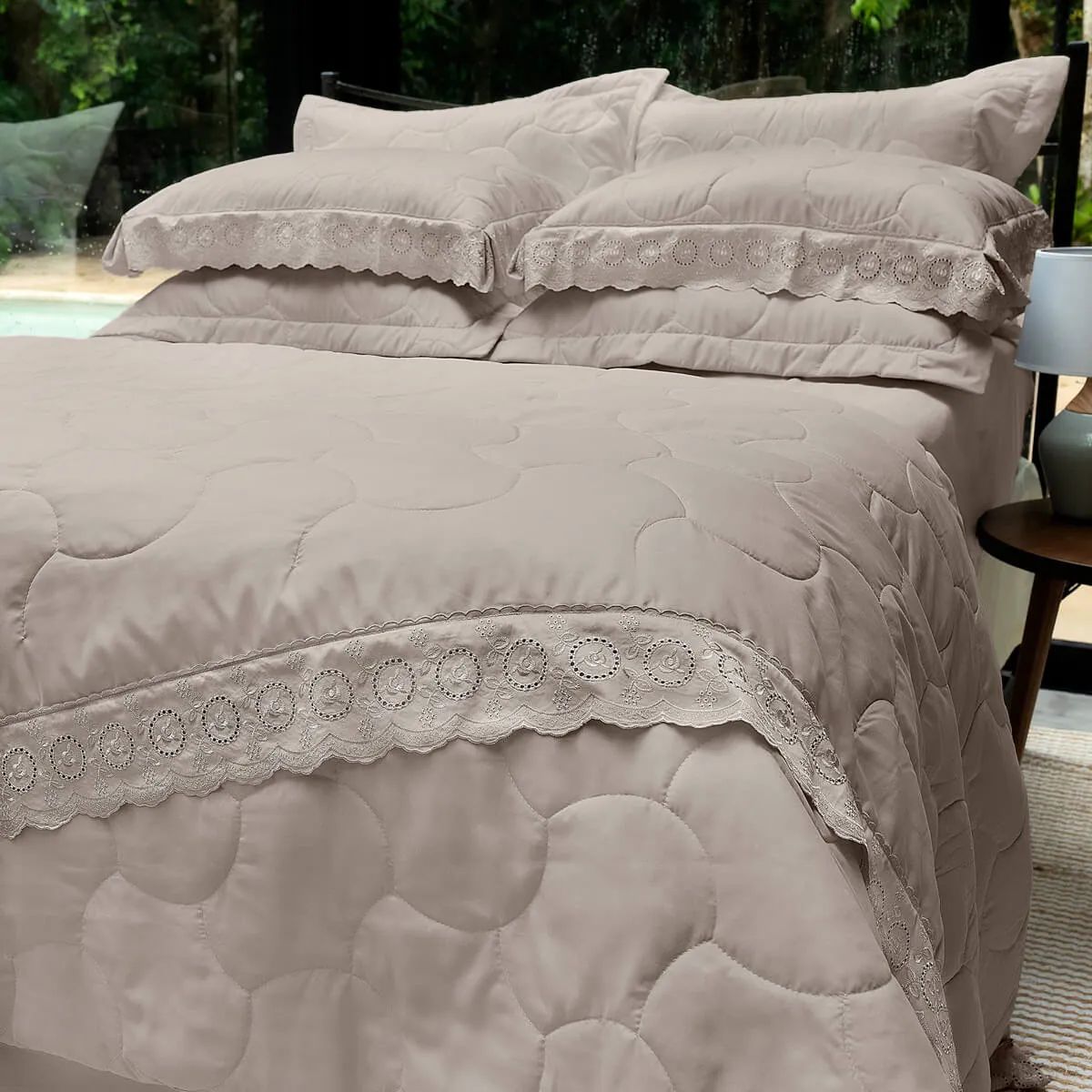 Kit Cobre Leito Buettner Sonata com Renda - Image 6