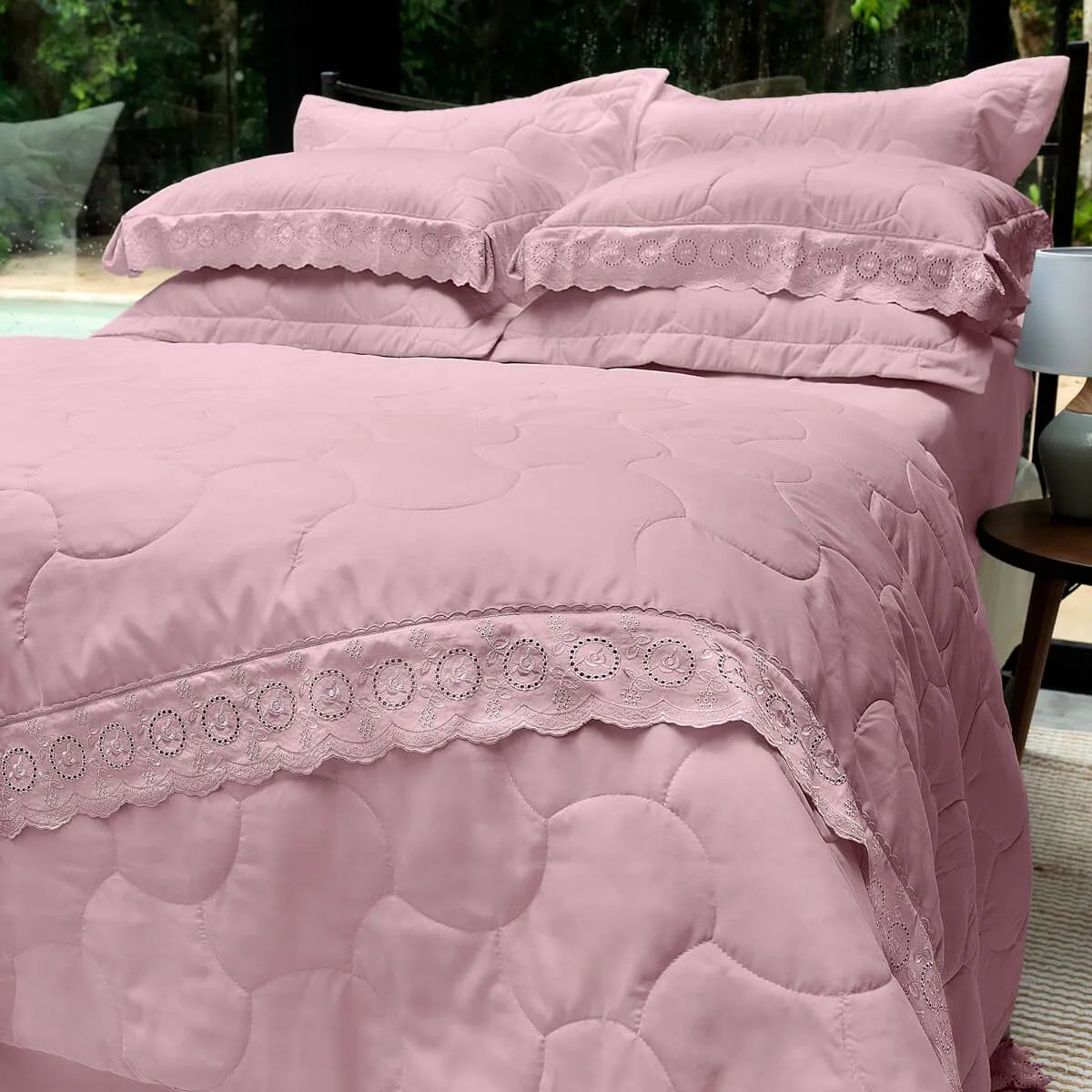 Kit Cobre Leito Buettner Sonata com Renda - Image 8