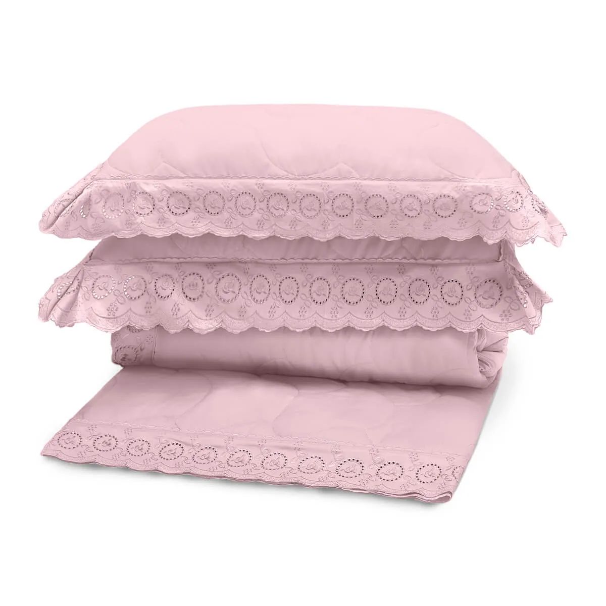 Kit Cobre Leito Buettner Sonata com Renda - Image 9