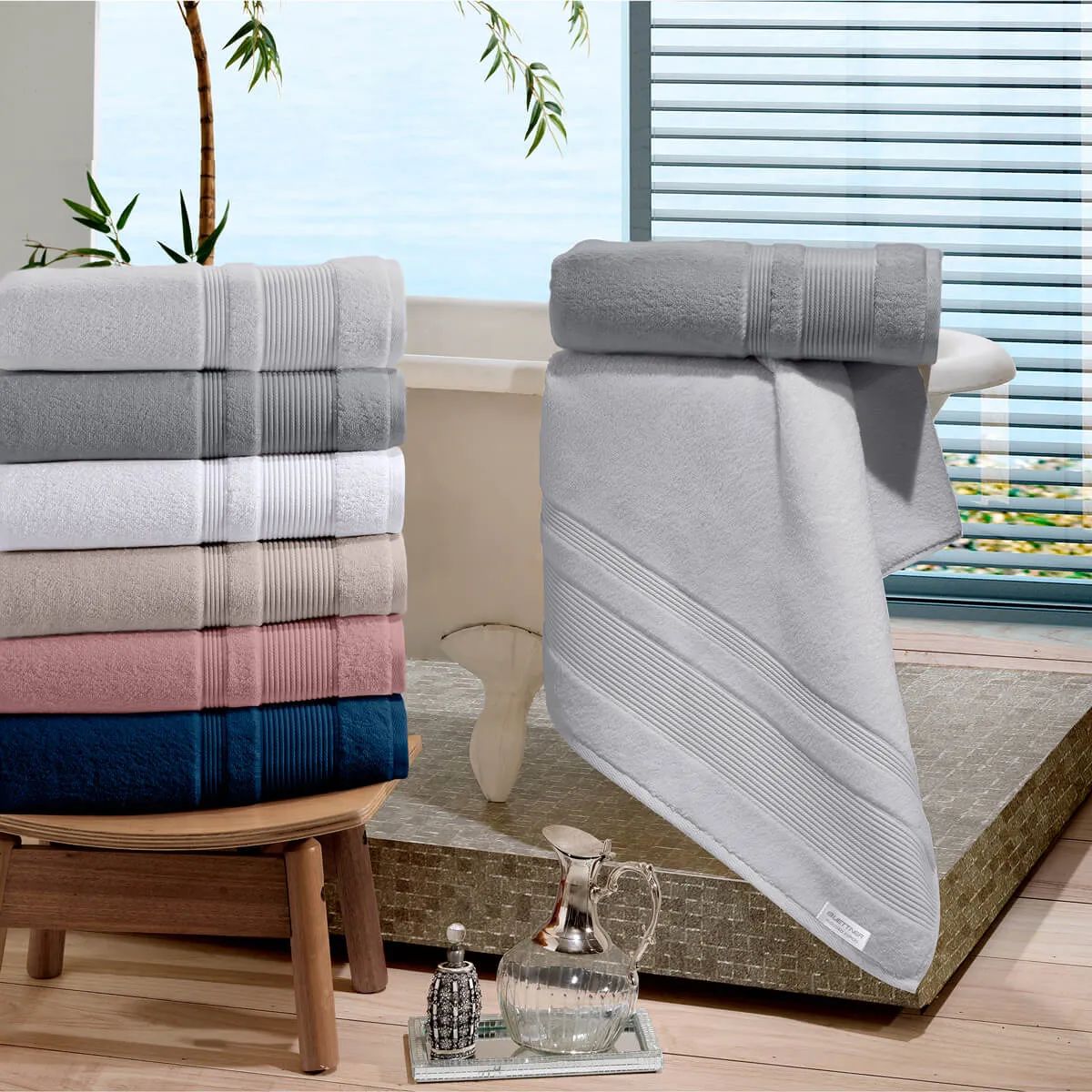 Toalha De Banho Gigante Algodão Egípcio Buettner Aliance