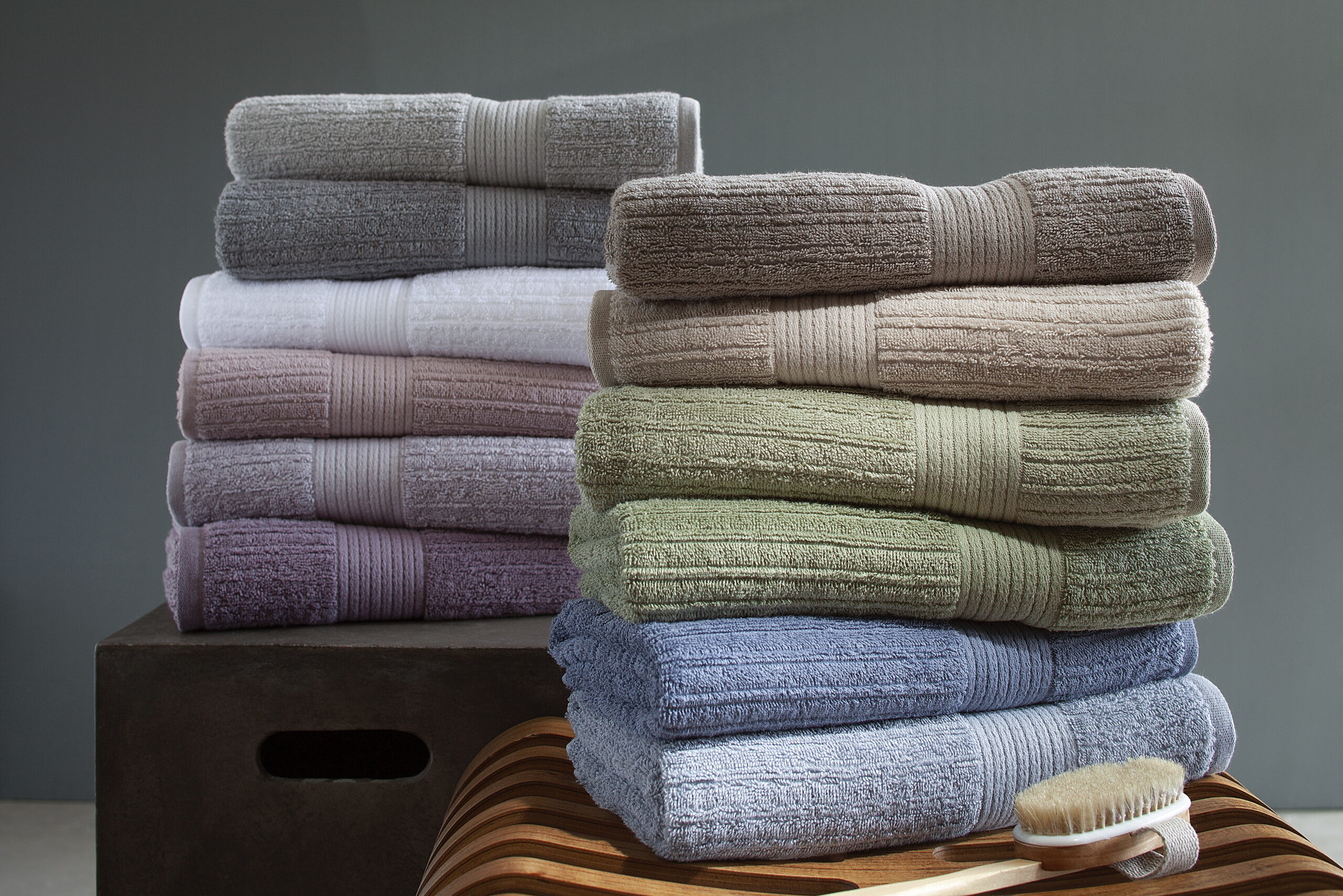 Toalha de Banho Buddemeyer Canelada Fio Penteada - Image 10