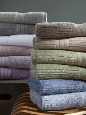 Toalha de Banho Buddemeyer Canelada Fio Penteada