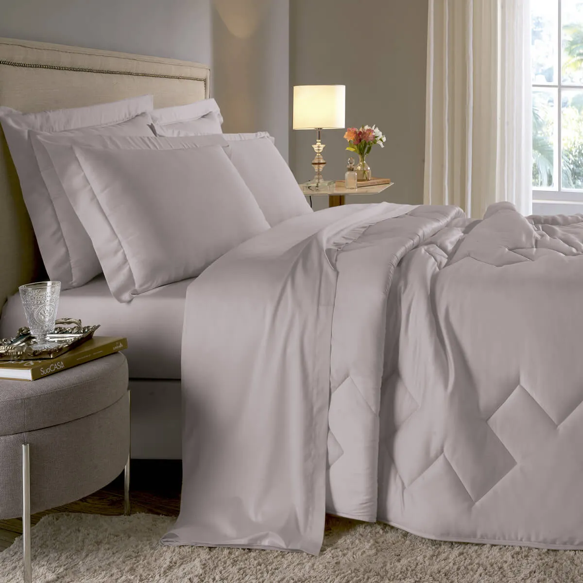 Edredom 300 Fios Platine Buettner 100% Algodão - Image 4